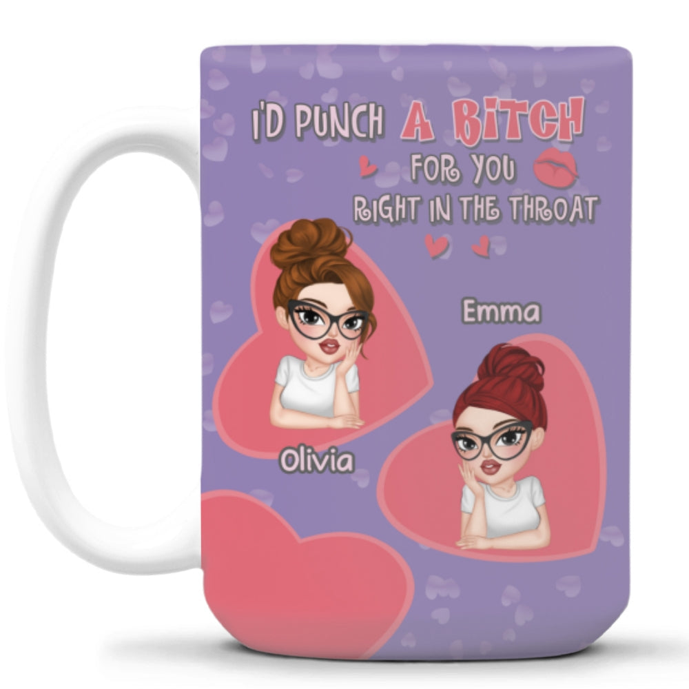 Custom Best Friend, Christmas & Birthday Friendship Keepsake Gift • Our Unbreakable Bond - Personalized Coffee Mug