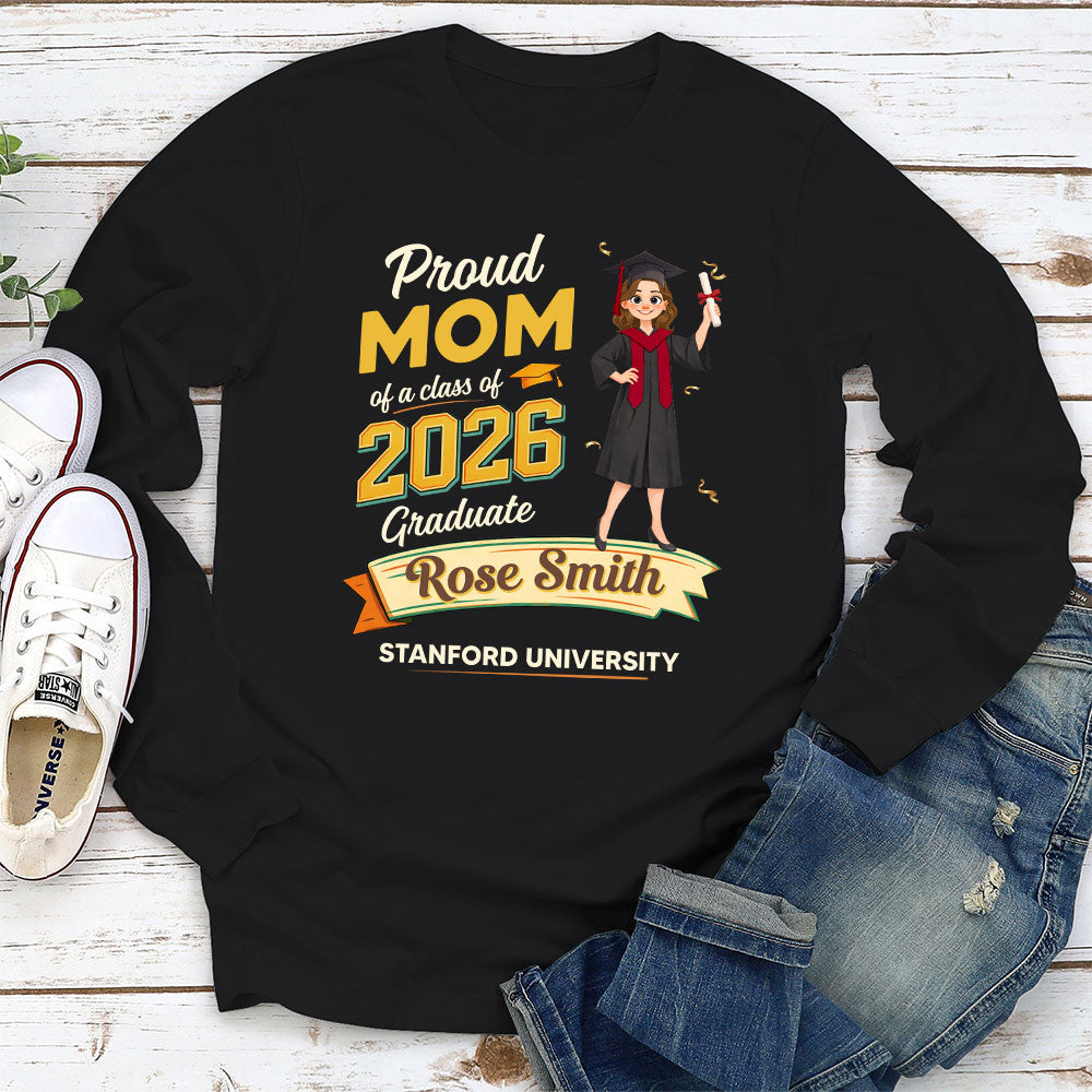 Custom Christmas & Birthday Gift for Dad & Mom • Family Matching Graduation - Personalized Shirt