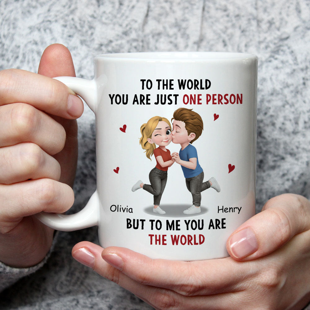 Custom Anniversary Keepsake Gifts For Couple • You Are Everything To Me - Personalized Coffee Mug