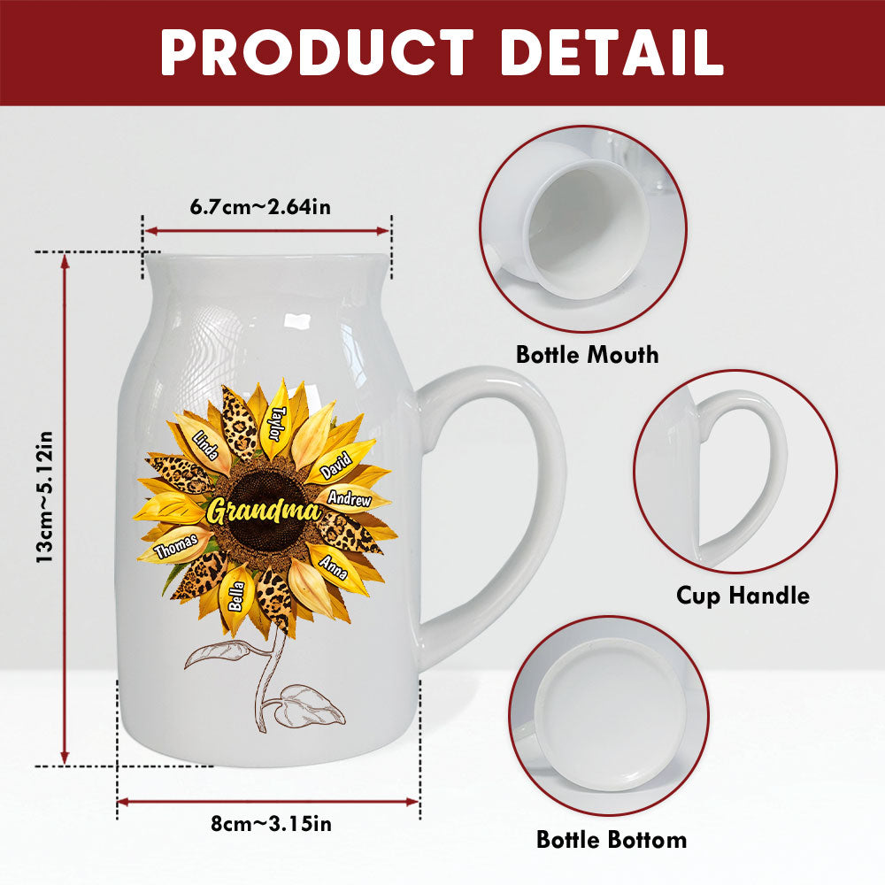 Grandma Love - Personalized Flower Vase