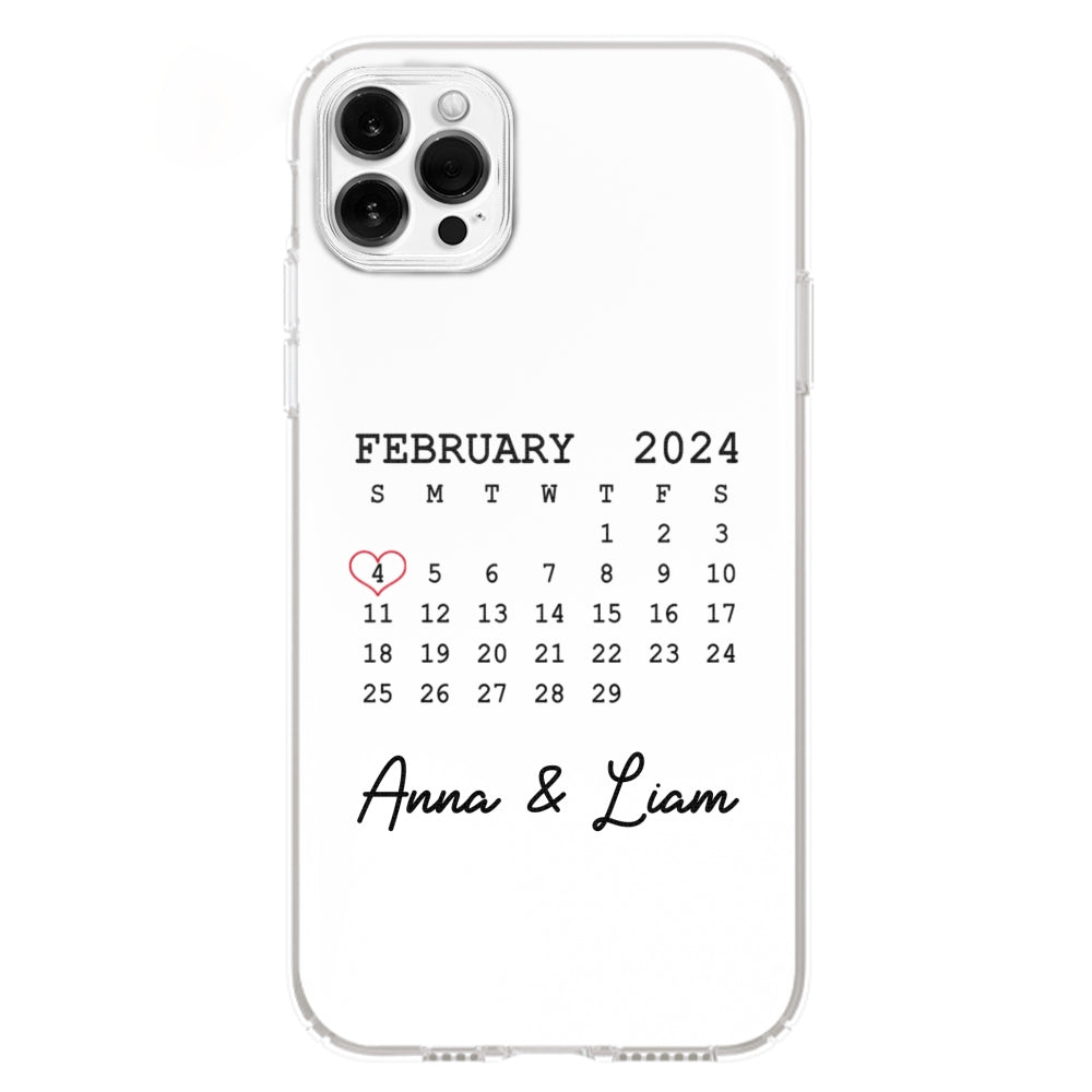 Save The Date Forever - Personalized Phone Case