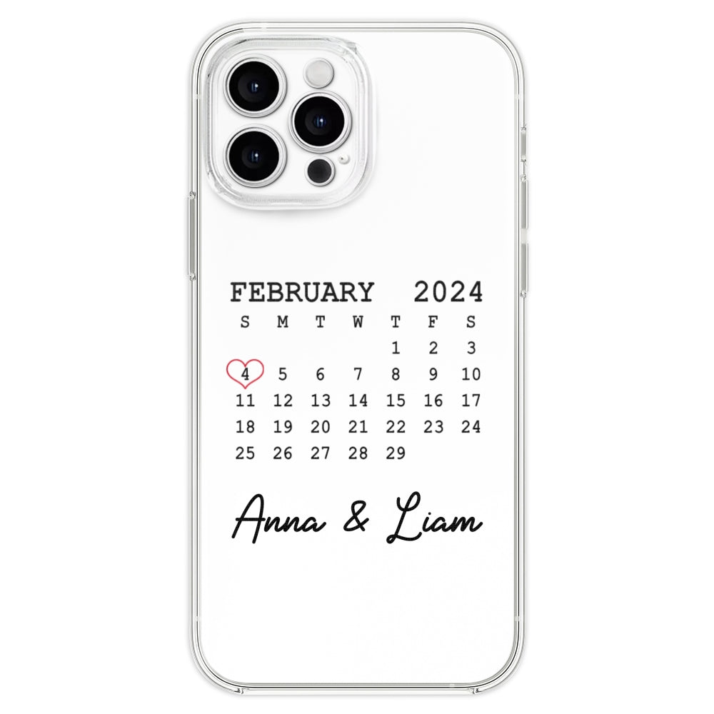 Save The Date Forever - Personalized Phone Case