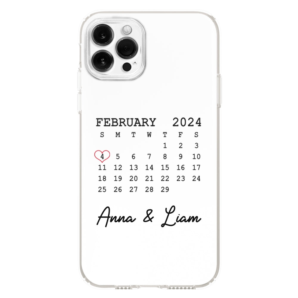 Save The Date Forever - Personalized Phone Case