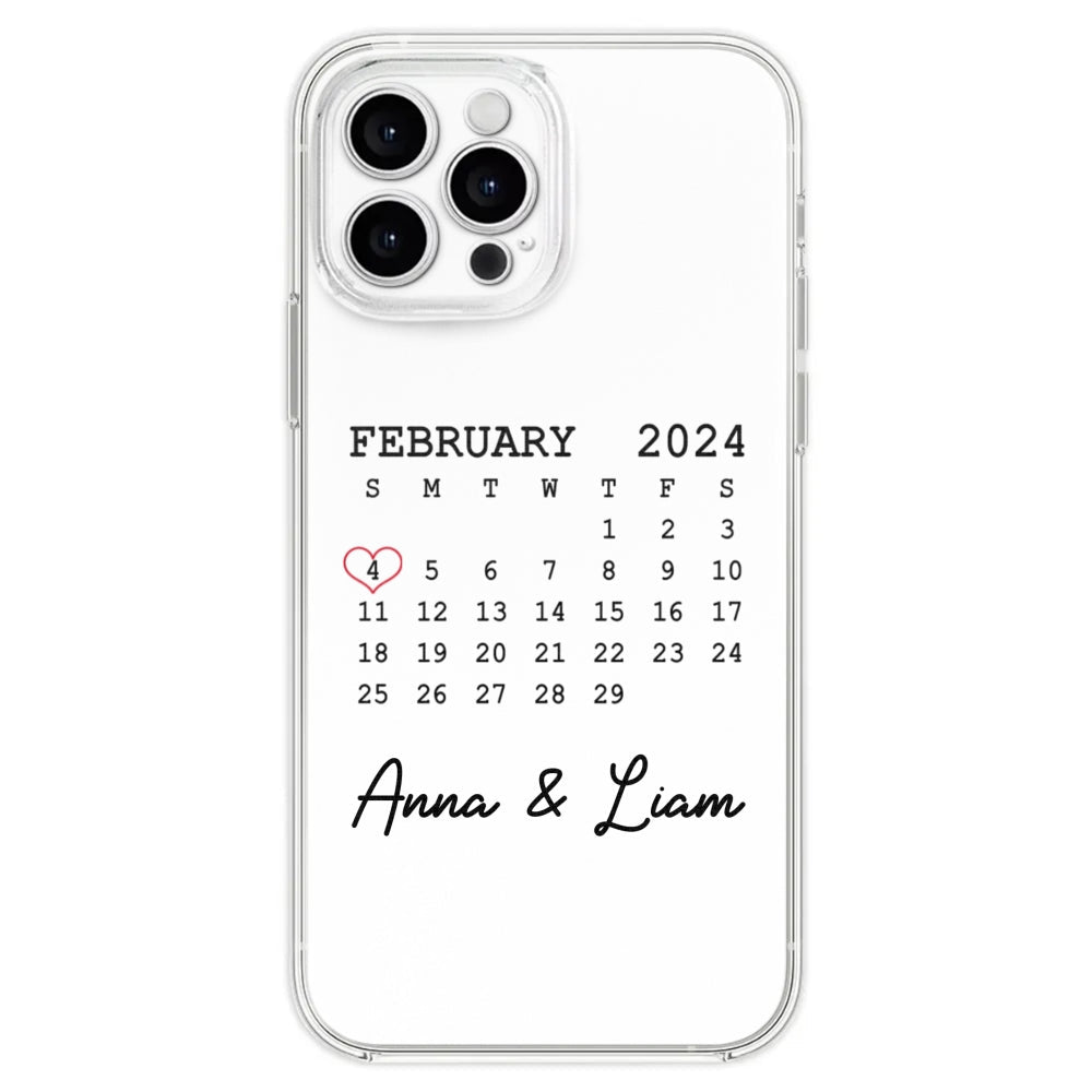 Save The Date Forever - Personalized Phone Case