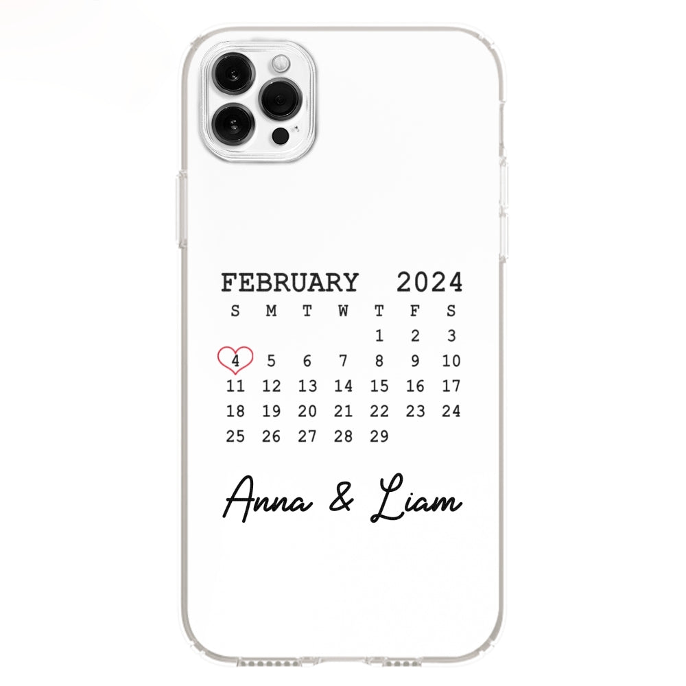 Save The Date Forever - Personalized Phone Case