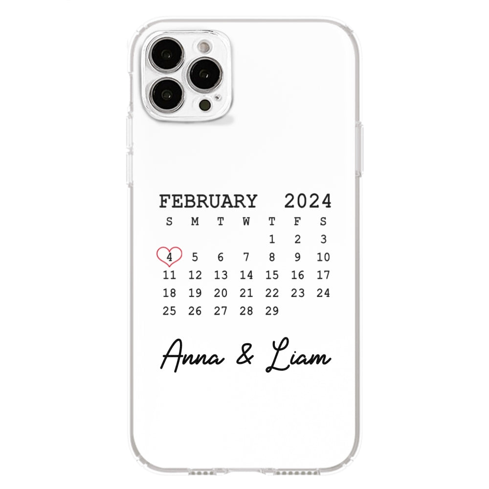 Save The Date Forever - Personalized Phone Case