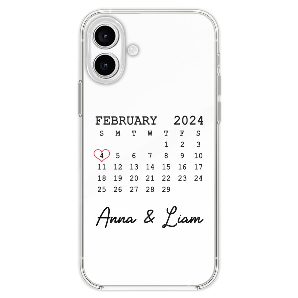 Save The Date Forever - Personalized Phone Case