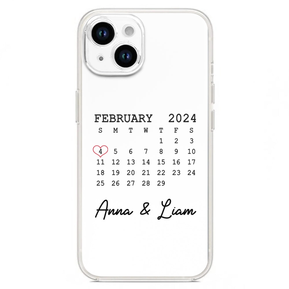 Save The Date Forever - Personalized Phone Case
