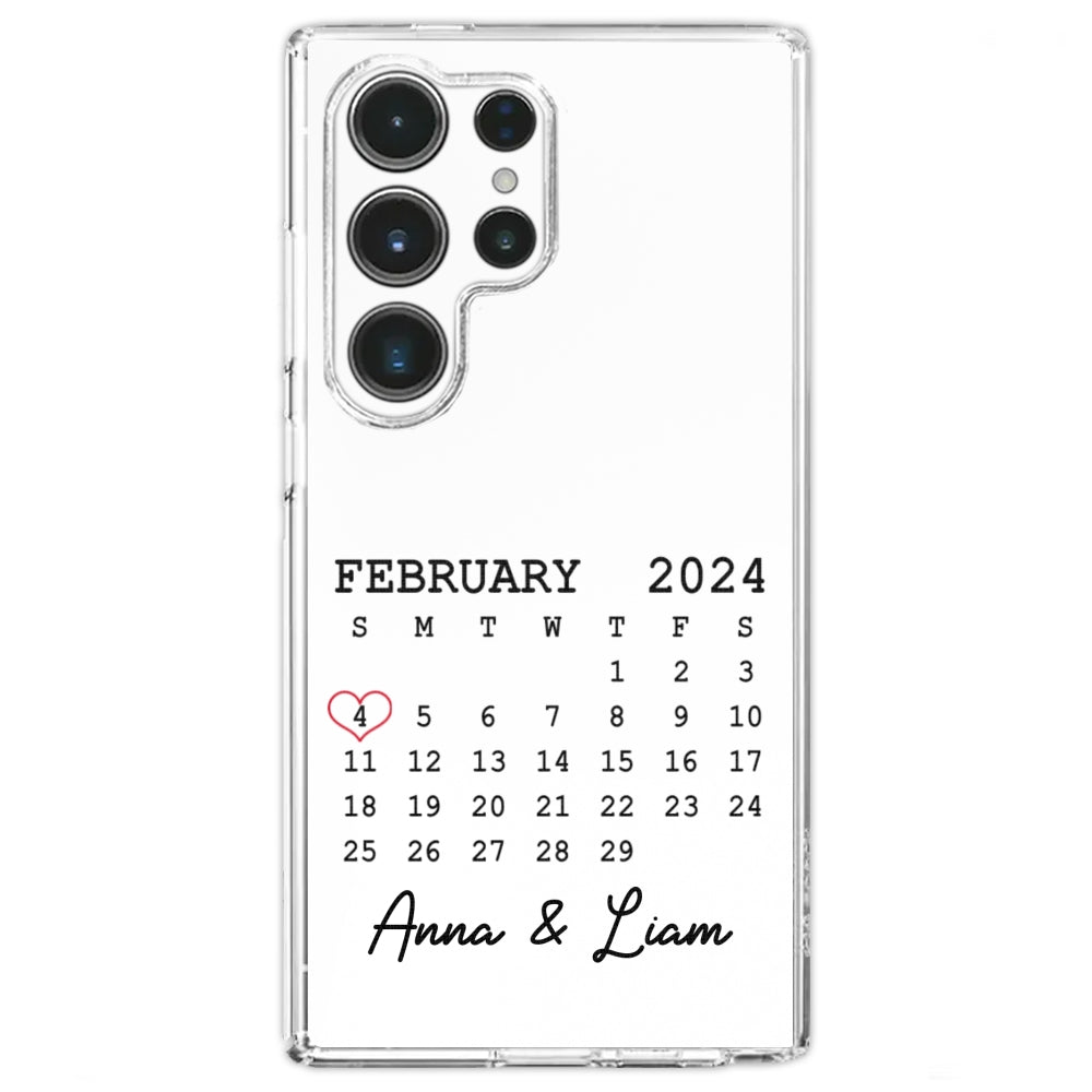 Save The Date Forever - Personalized Phone Case