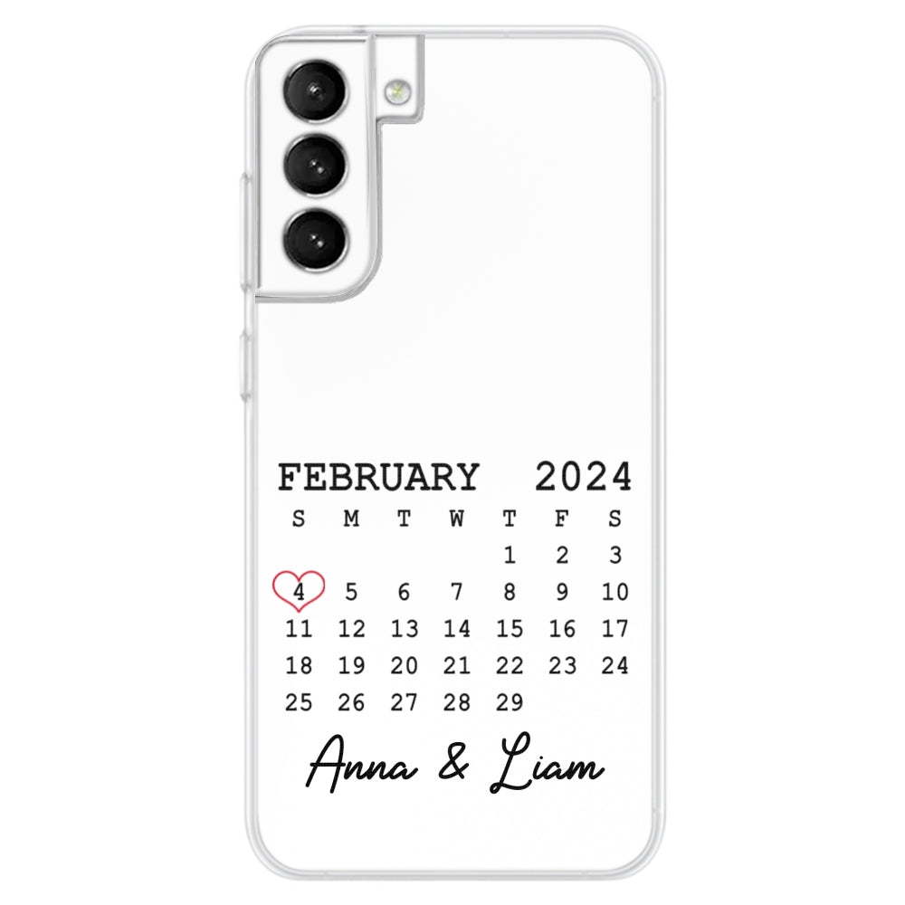 Save The Date Forever - Personalized Phone Case