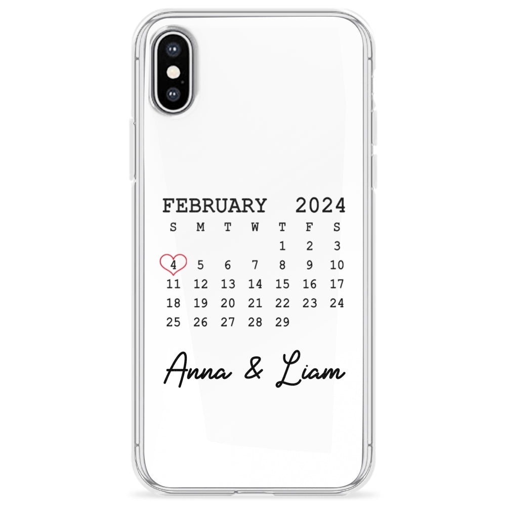 Save The Date Forever - Personalized Phone Case