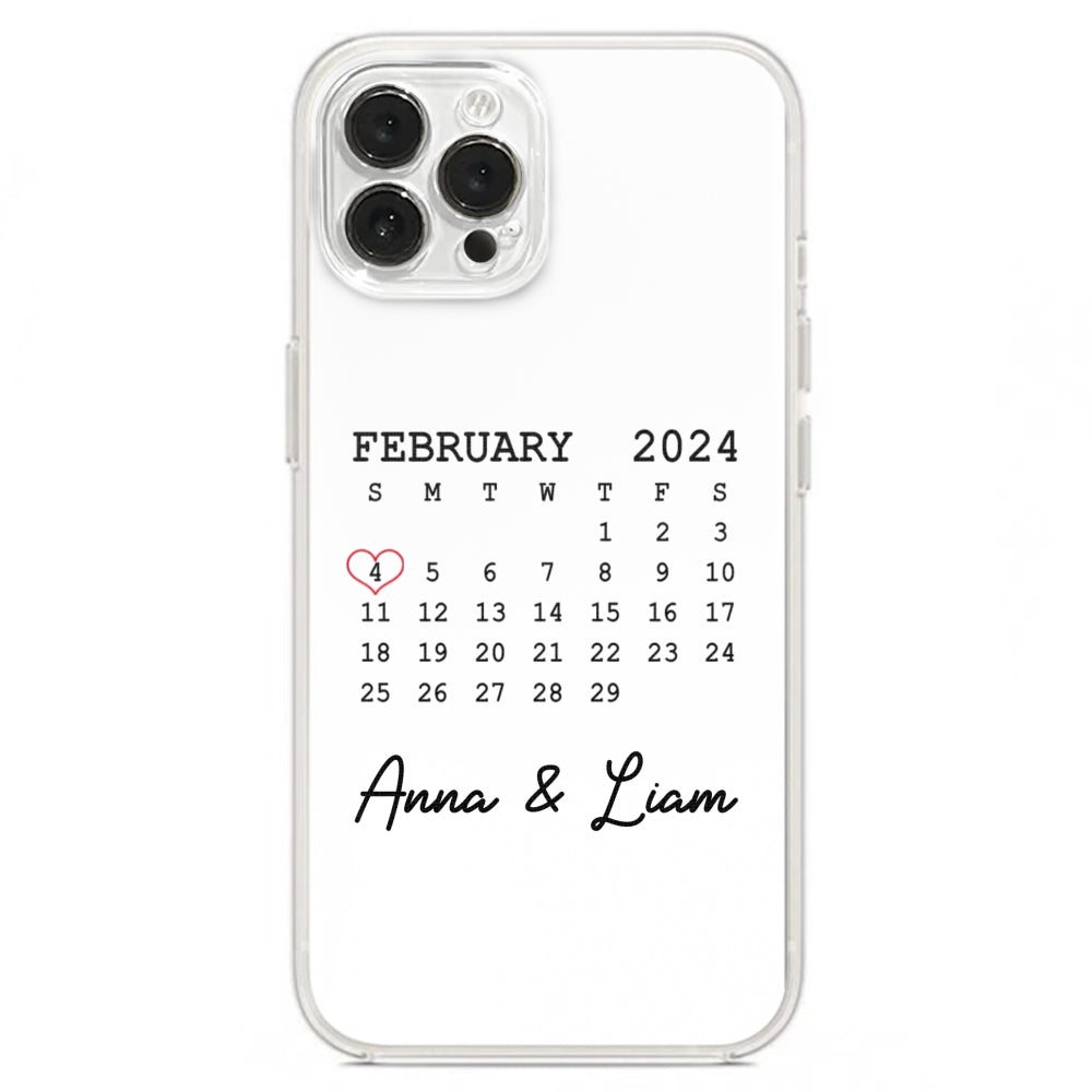 Save The Date Forever - Personalized Phone Case