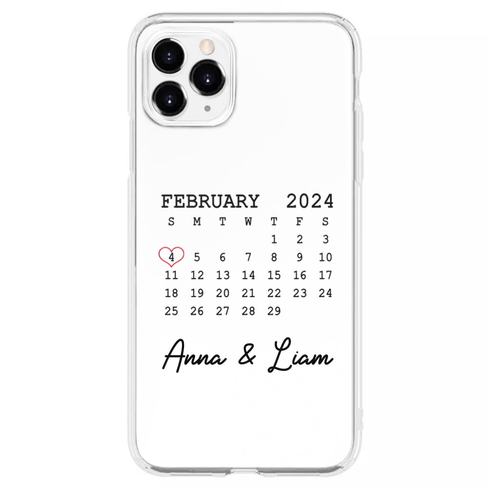Save The Date Forever - Personalized Phone Case