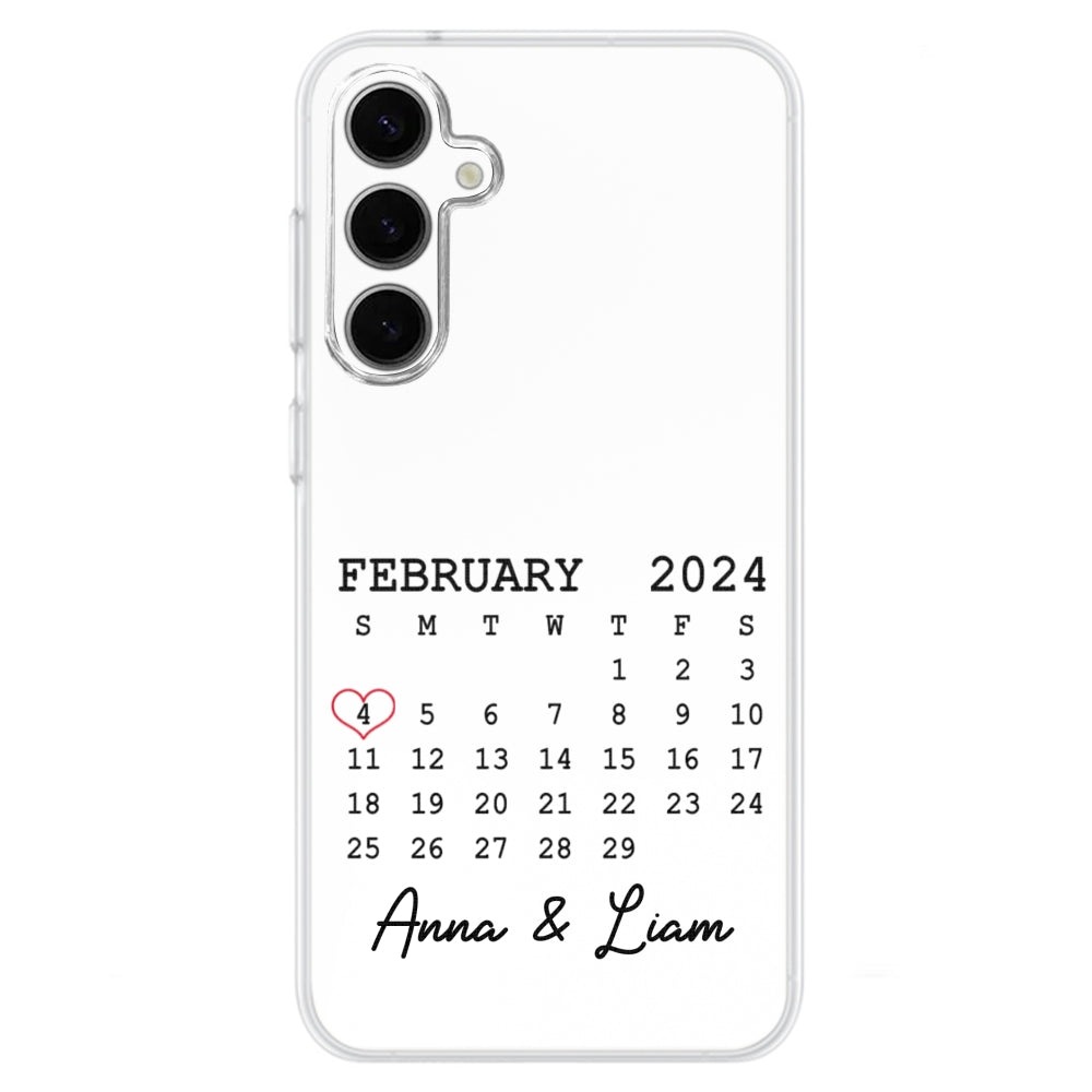 Save The Date Forever - Personalized Phone Case
