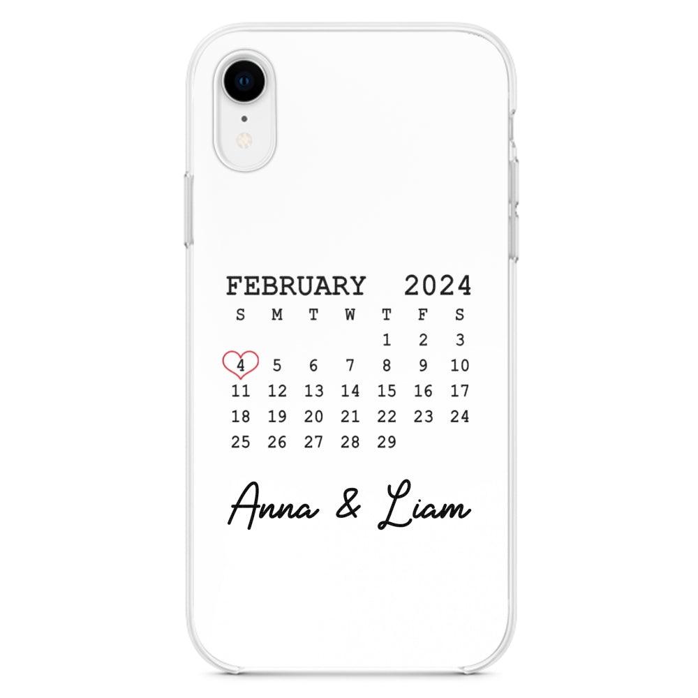 Save The Date Forever - Personalized Phone Case