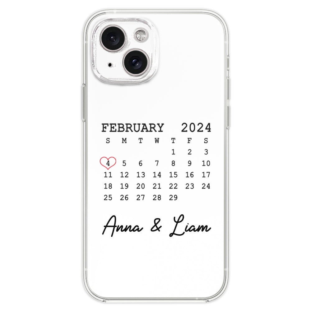 Save The Date Forever - Personalized Phone Case