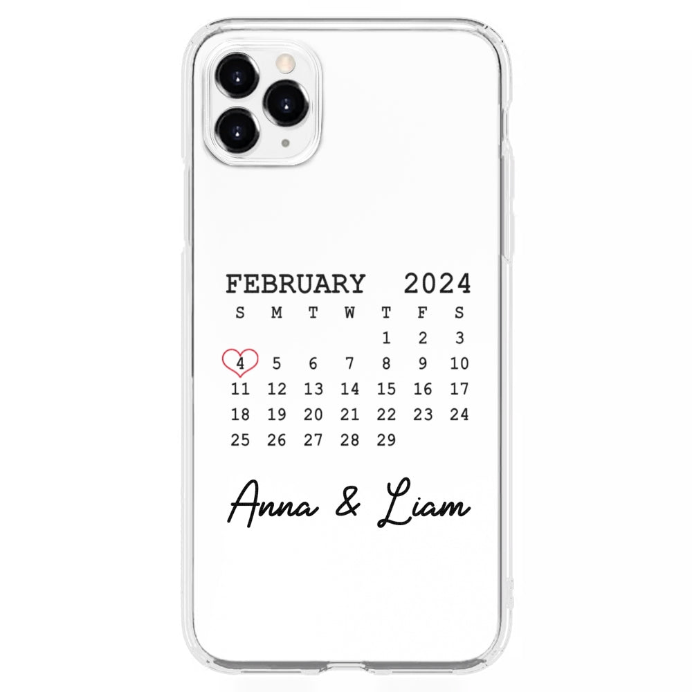 Save The Date Forever - Personalized Phone Case