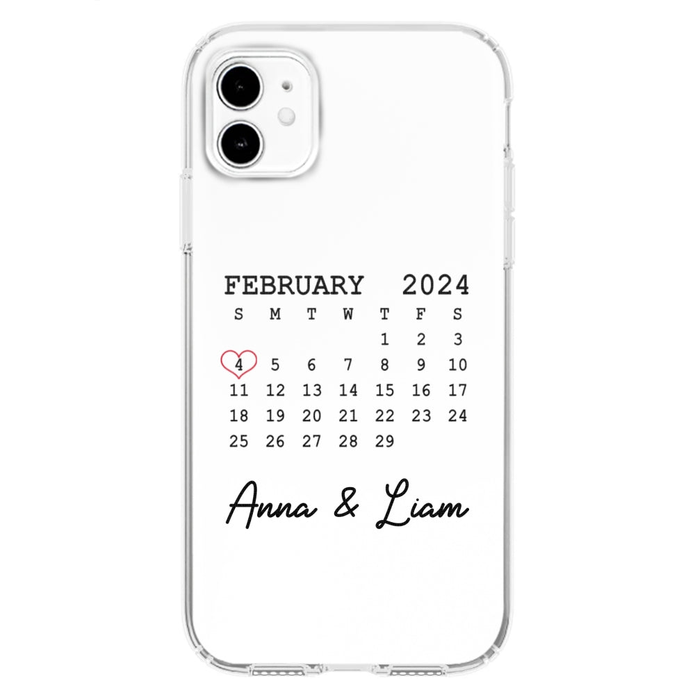 Save The Date Forever - Personalized Phone Case