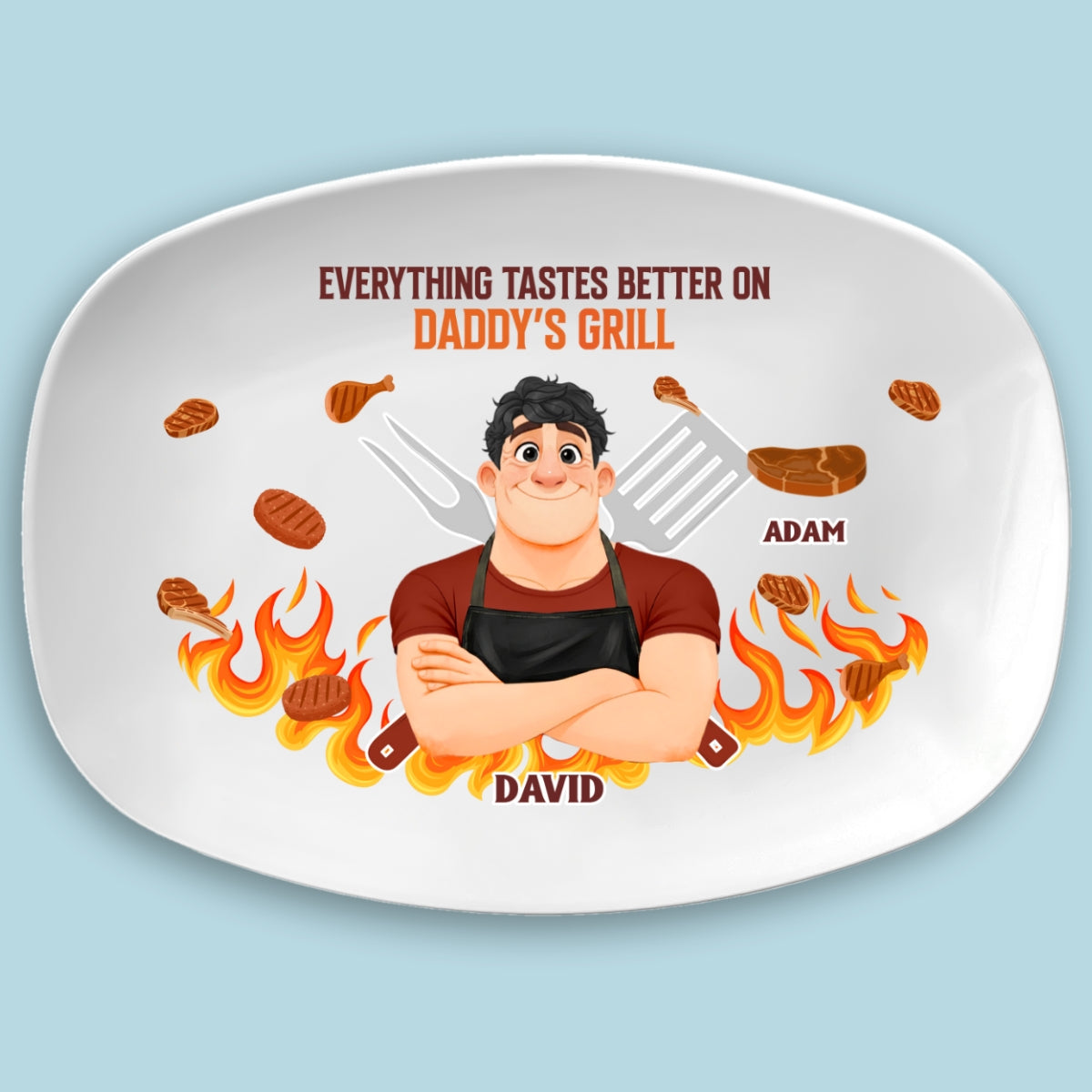 Everything Tastes Better - Personalized Platter