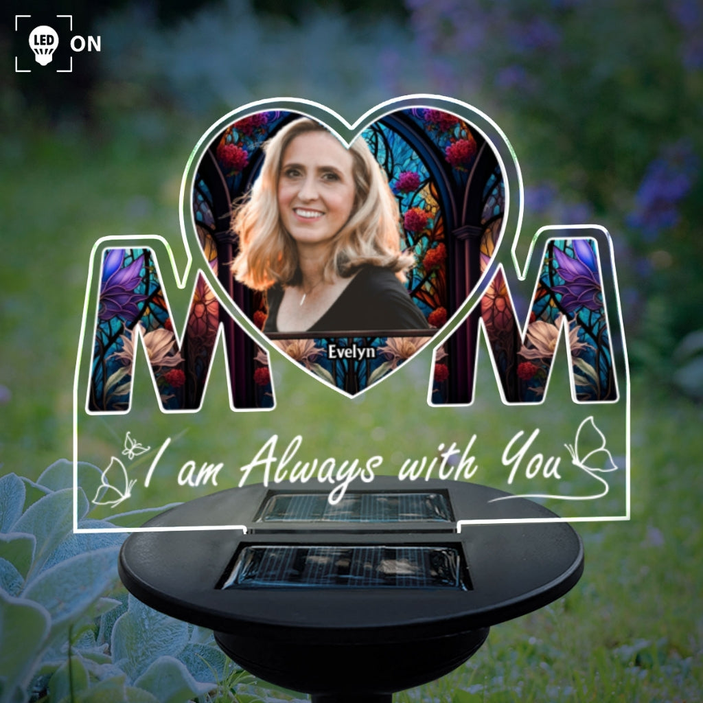 I Am Always With You - Personalized Solar Light