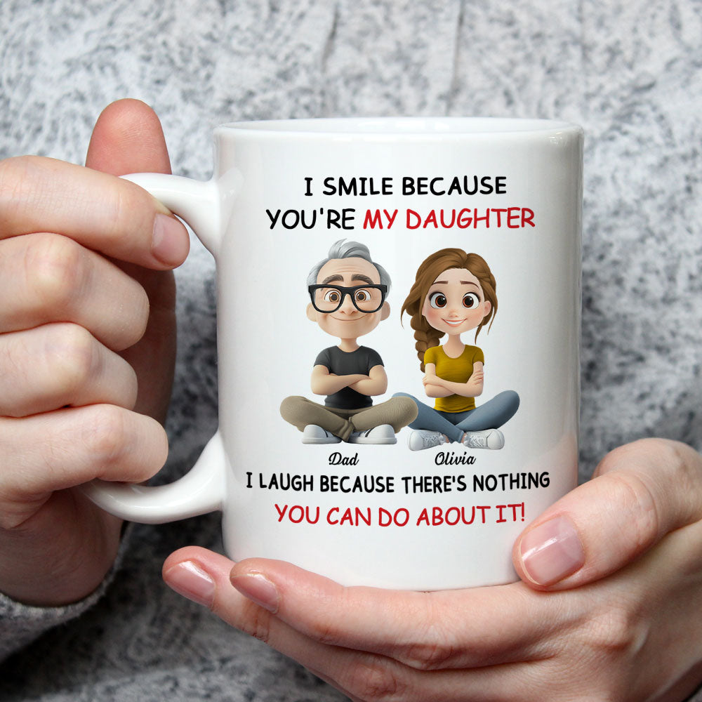 Custom Christmas & Birthday Gift for Daughter • My Daughter - Personalized Coffee Mug