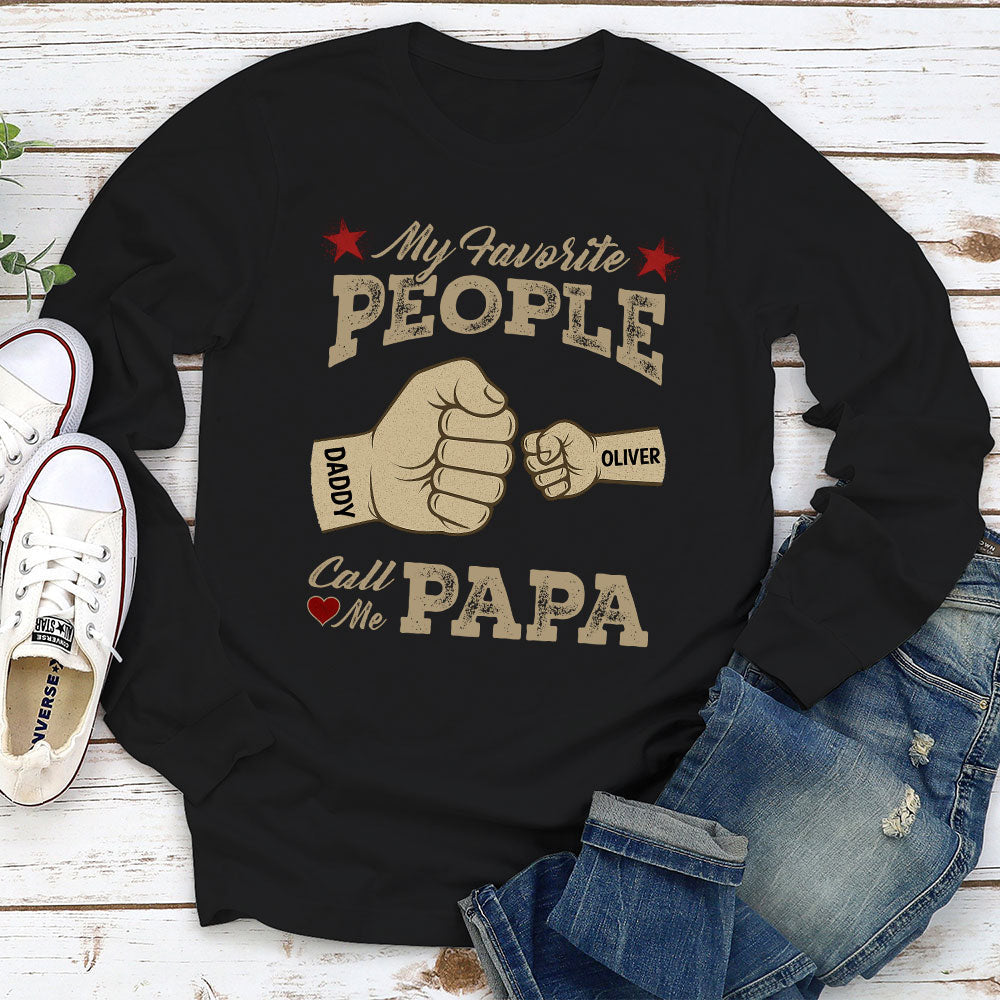 Custom Father's Day, Special Gift for Dad & Grandpa • Daddy Team - Personalized Shirt