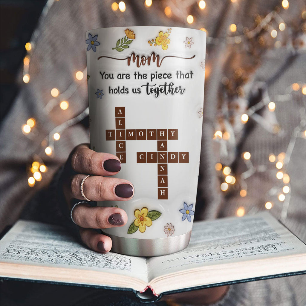 You Are A Special Piece Mom - Personalized 3D Inflated Effect Tumbler