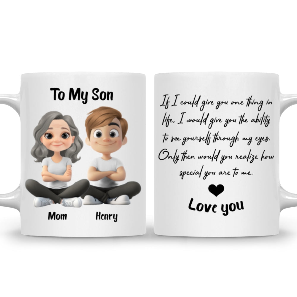 Custom Christmas & Birthday Gift for Son • You Are Special - Personalized Coffee Mug