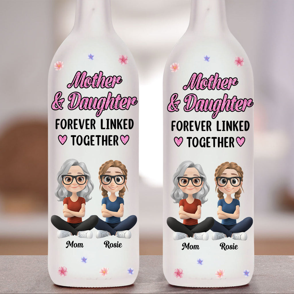 Loving Gift For Mommy - Personalized Bottle Lamp