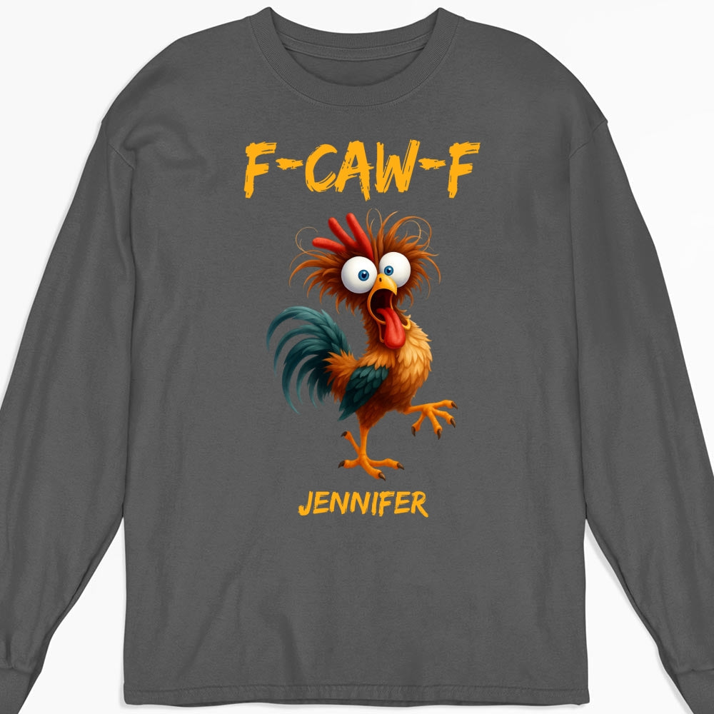 Custom Best Friend, Christmas & Birthday Friendship Keepsake Gift • FCAWF Chicken Humor - Personalized Shirt
