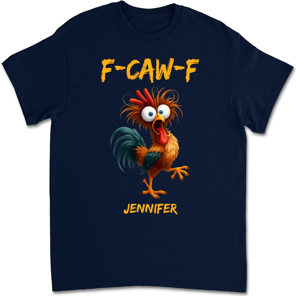 Custom Best Friend, Christmas & Birthday Friendship Keepsake Gift • FCAWF Chicken Humor - Personalized Shirt