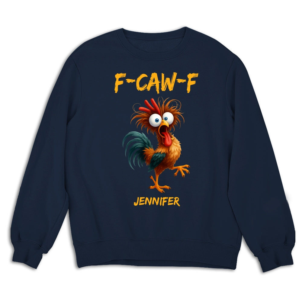 Custom Best Friend, Christmas & Birthday Friendship Keepsake Gift • FCAWF Chicken Humor - Personalized Shirt