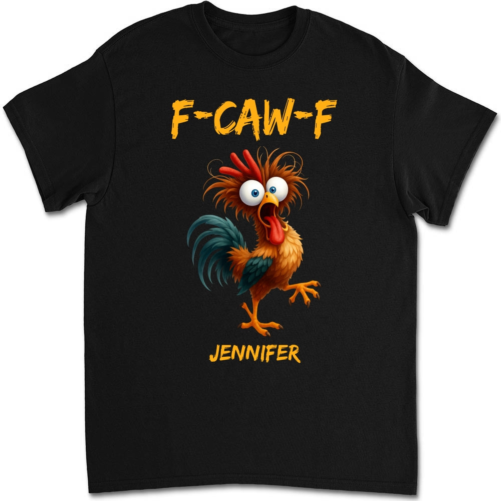 Custom Best Friend, Christmas & Birthday Friendship Keepsake Gift • FCAWF Chicken Humor - Personalized Shirt