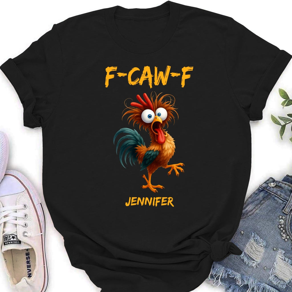Custom Best Friend, Christmas & Birthday Friendship Keepsake Gift • FCAWF Chicken Humor - Personalized Shirt