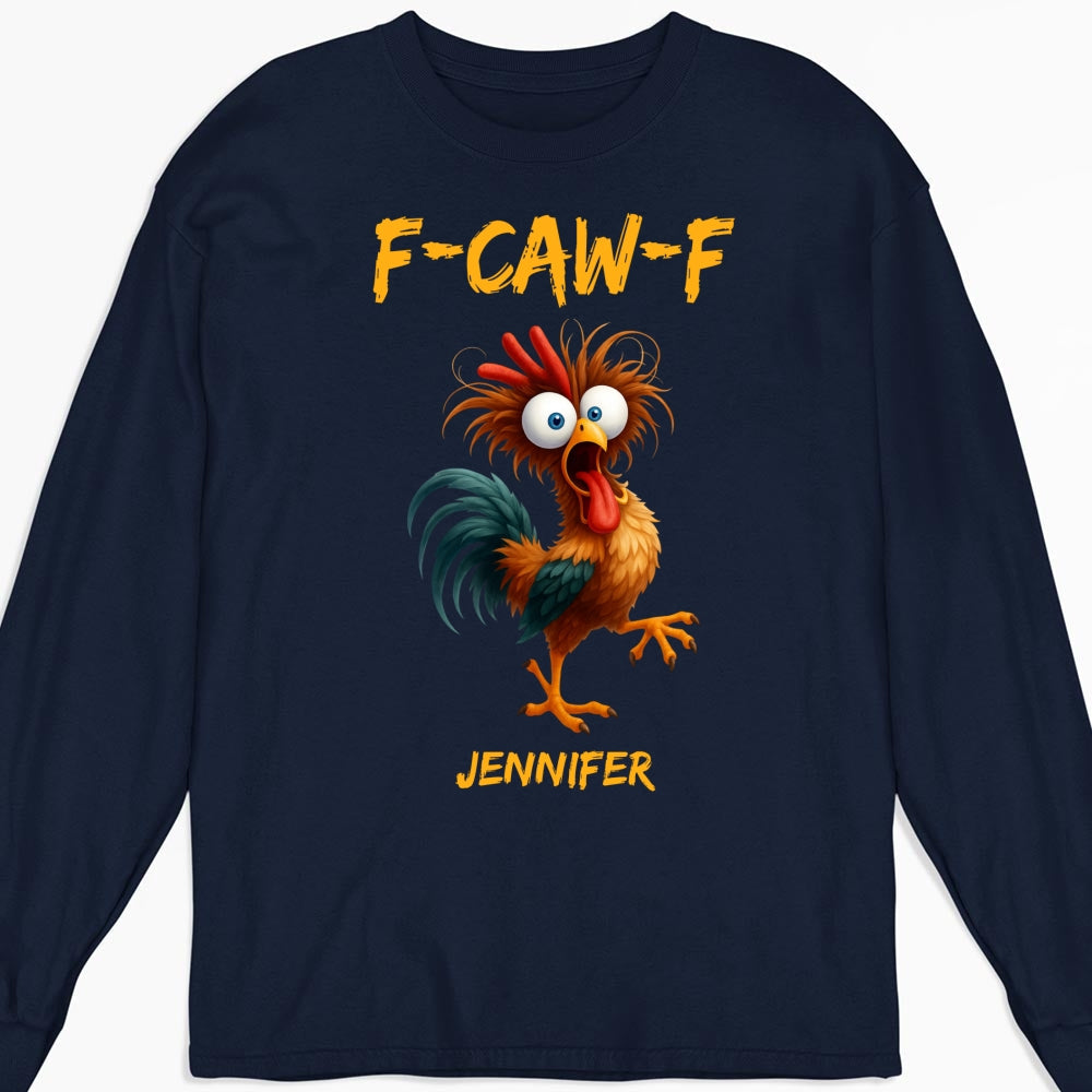 Custom Best Friend, Christmas & Birthday Friendship Keepsake Gift • FCAWF Chicken Humor - Personalized Shirt