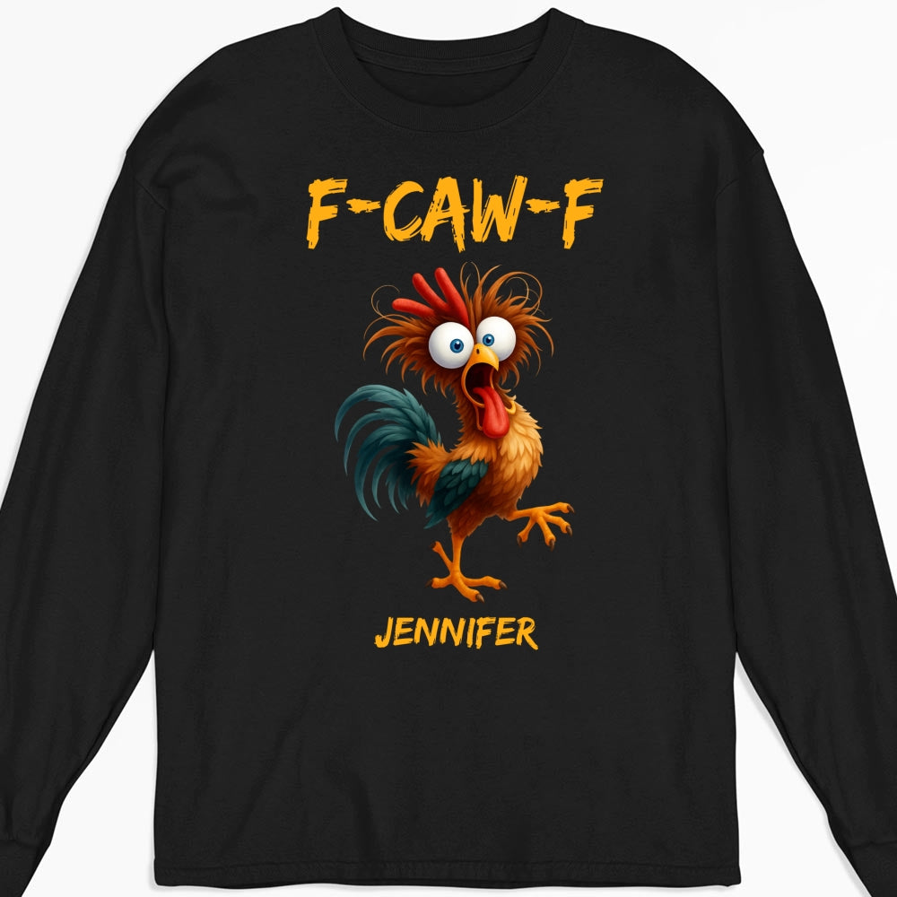 Custom Best Friend, Christmas & Birthday Friendship Keepsake Gift • FCAWF Chicken Humor - Personalized Shirt