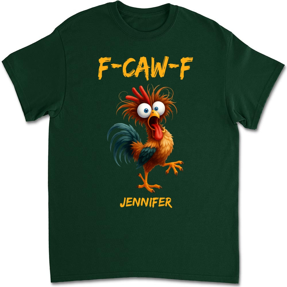 Custom Best Friend, Christmas & Birthday Friendship Keepsake Gift • FCAWF Chicken Humor - Personalized Shirt