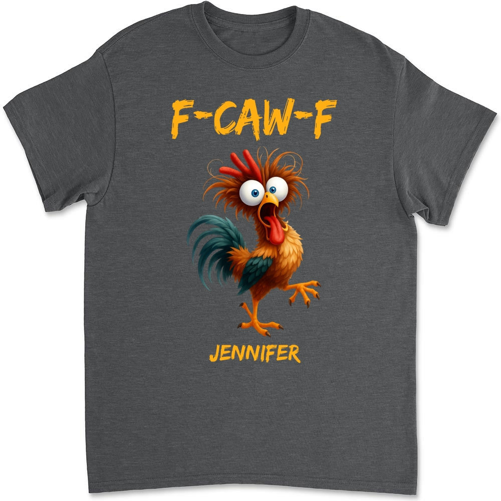 Custom Best Friend, Christmas & Birthday Friendship Keepsake Gift • FCAWF Chicken Humor - Personalized Shirt