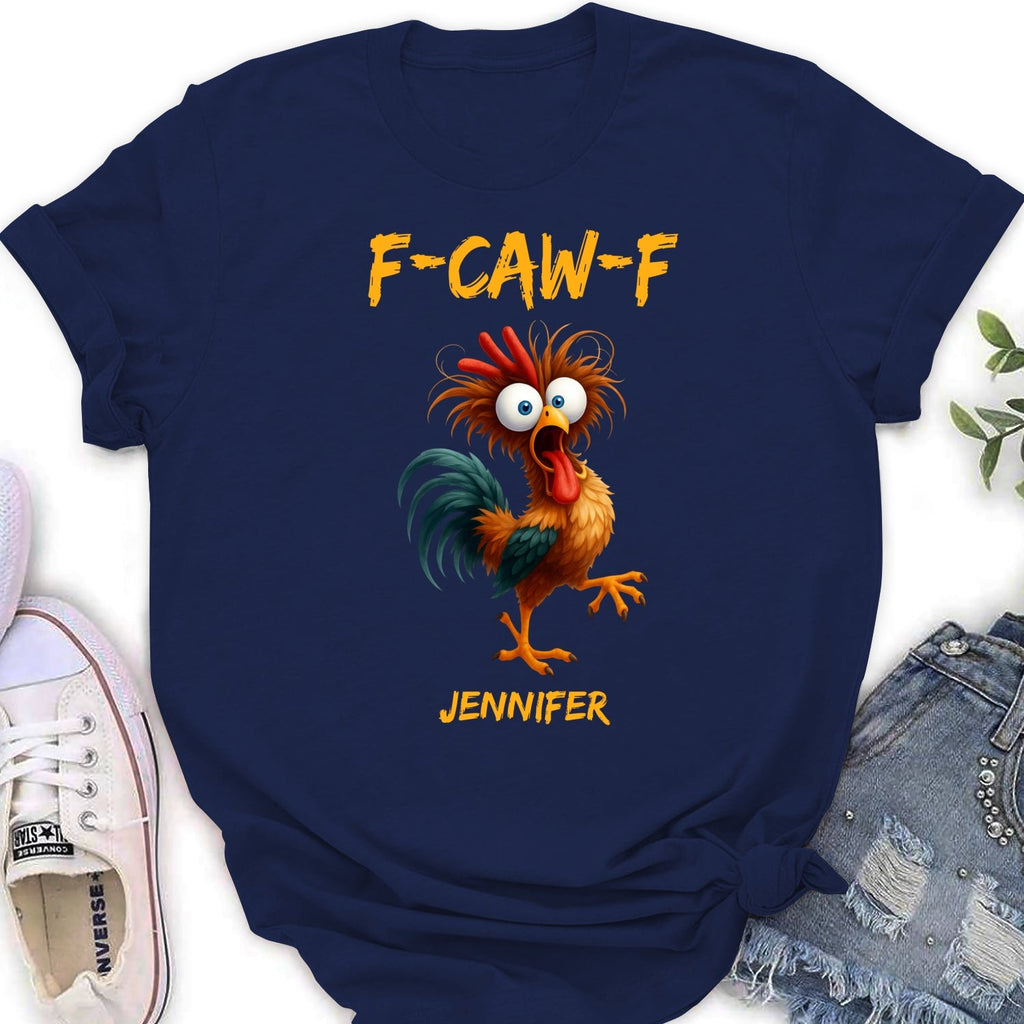 Custom Best Friend, Christmas & Birthday Friendship Keepsake Gift • FCAWF Chicken Humor - Personalized Shirt
