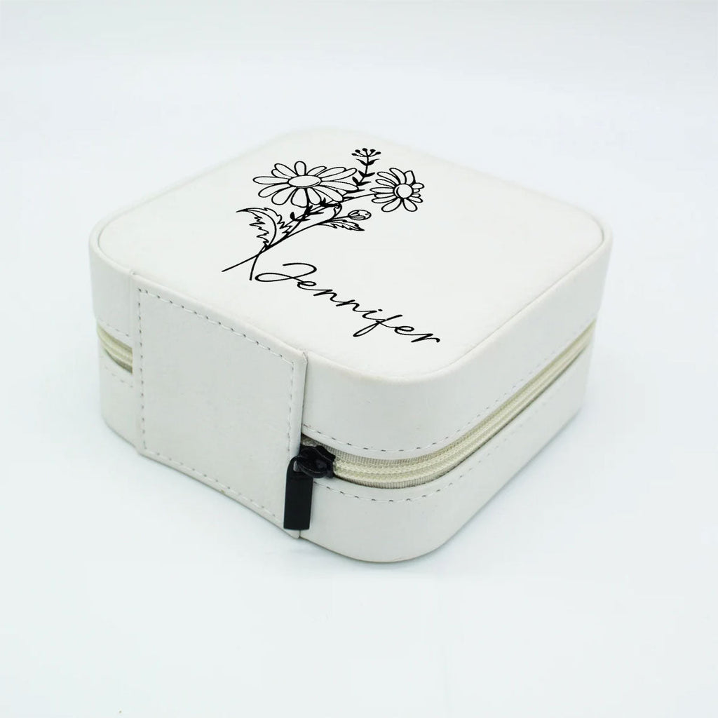 Best Friends Bloom Together - Personalized Jewelry Box