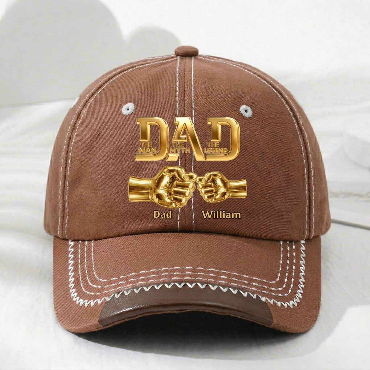 The Legend - Personalized Vintage Soft Baseball Cap