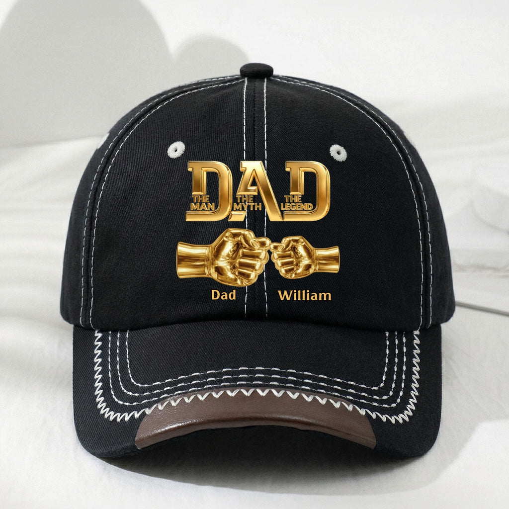 The Legend - Personalized Vintage Soft Baseball Cap