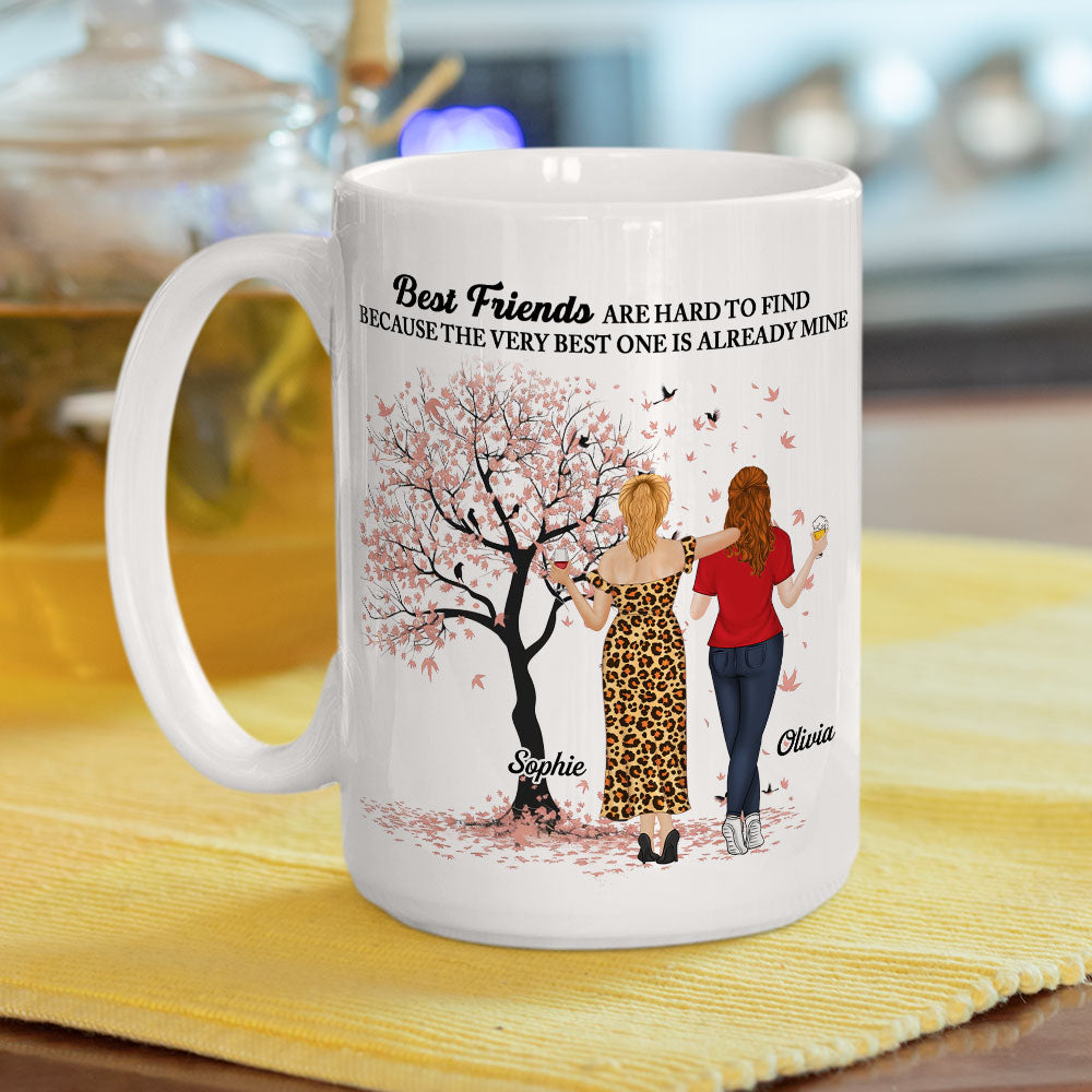 Custom Best Friend, Christmas & Birthday Friendship Keepsake Gift • My One And Only Bestie - Personalized Coffee Mug
