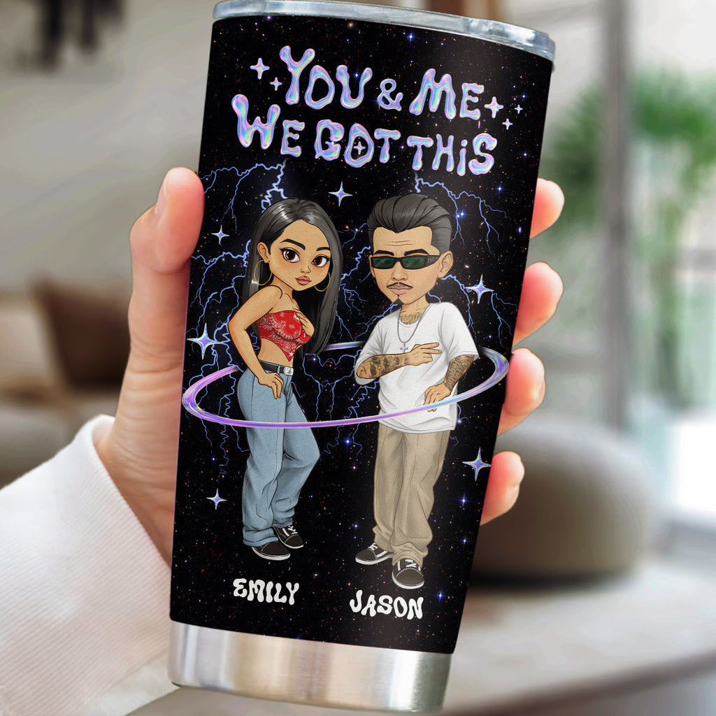 Couple Hologram - Personalized Tumbler