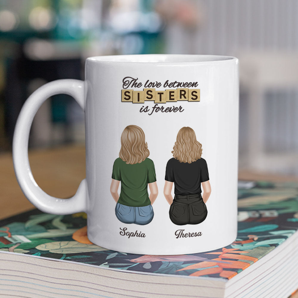 Custom Christmas & Birthday Keepsake Gift • The Love Between Brothers And Sister - Personalized Coffee Mug