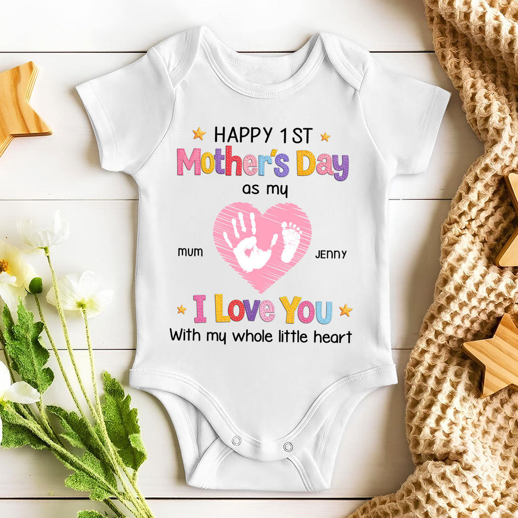 I Love You - Personalized Baby Onesie