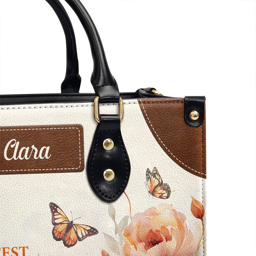 My Greatest Achievement - Personalized Leather Bag