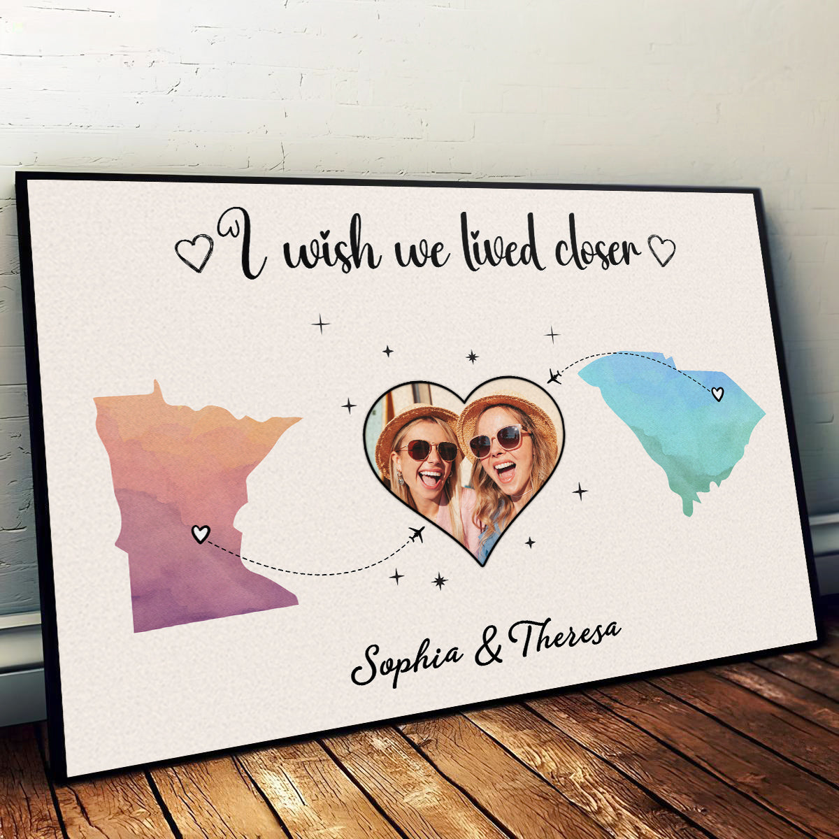 True Friendship Is A Precious Gift - Personalized Poster