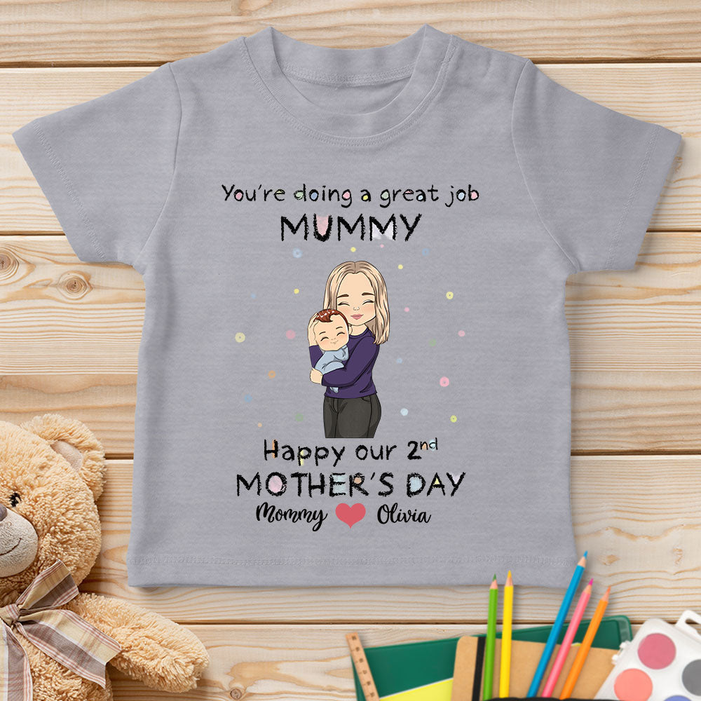 Custom Christmas & Birthday Keepsake Gift • Great Job - Personalized Youth T-shirt