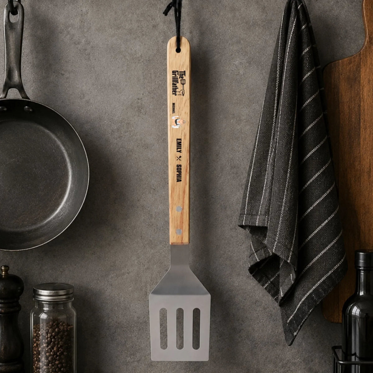 The Grillfather - Personalized Grill Spatula